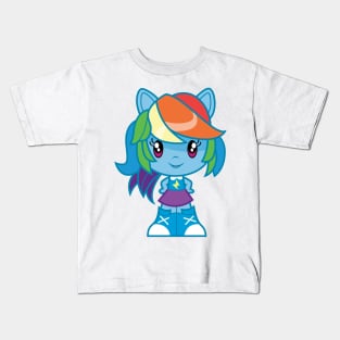 Equestria Girls Rainbow Dash Kids T-Shirt